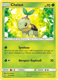 Karte Chelast aus Ultra-Prisma, Nummer 6/156