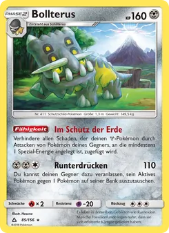 Karte Bollterus aus Ultra-Prisma, Nummer 85/156