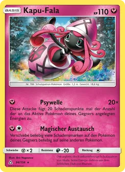 Karte Kapu-Fala aus Ultra-Prisma, Nummer 94/156