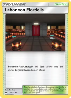 Karte Labor von Flordelis aus Grauen Der Lichtfinsternis, Nummer 111/131