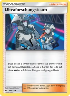 Karte Ultraforschungsteam aus Grauen Der Lichtfinsternis, Nummer 114/131