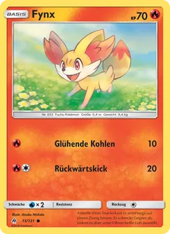 Karte Fynx aus Grauen Der Lichtfinsternis, Nummer 15/131