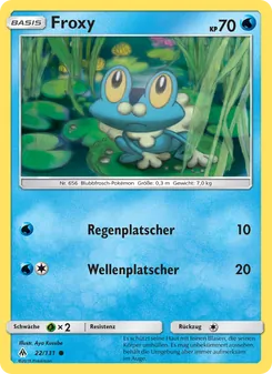 Karte Froxy aus Grauen Der Lichtfinsternis, Nummer 22/131