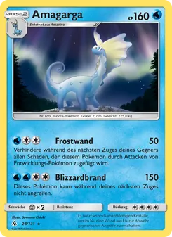 Karte Amagarga aus Grauen Der Lichtfinsternis, Nummer 28/131