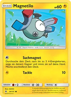 Karte Magnetilo aus Grauen Der Lichtfinsternis, Nummer 34/131