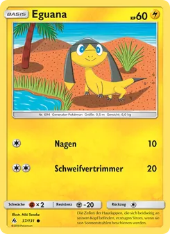 Karte Eguana aus Grauen Der Lichtfinsternis, Nummer 37/131