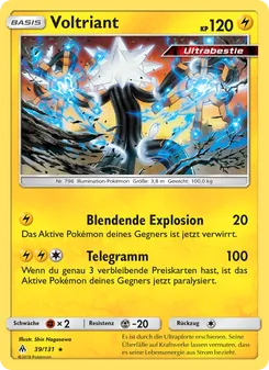 Karte Voltriant aus Grauen Der Lichtfinsternis, Nummer 39/131