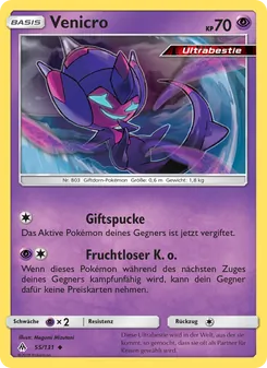 Karte Venicro aus Grauen Der Lichtfinsternis, Nummer 55/131