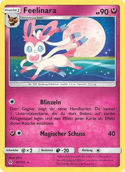 Karte Feelinara aus Grauen Der Lichtfinsternis, Nummer 87/131