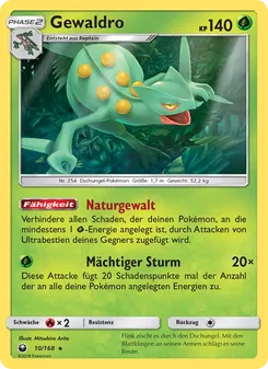 Karte Gewaldro aus Sturm Am Firmament, Nummer 10/168