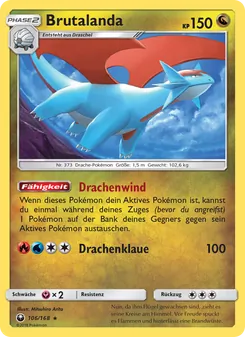 Karte Brutalanda aus Sturm Am Firmament, Nummer 106/168