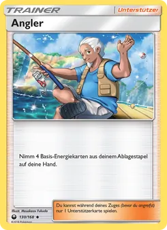 Karte Angler aus Sturm Am Firmament, Nummer 130/168