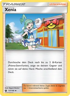 Karte Xenia aus Sturm Am Firmament, Nummer 137/168