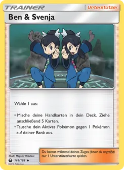 Karte Ben & Svenja aus Sturm Am Firmament, Nummer 148/168