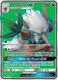 Karte Tengulist GX aus Sturm Am Firmament, Nummer 152/168