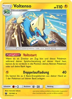 Karte Voltenso aus Sturm Am Firmament, Nummer 52/168