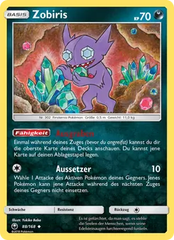 Karte Zobiris aus Sturm Am Firmament, Nummer 88/168