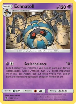 Karte Echnatoll aus Echo des Donners, Nummer 100/214