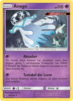 Karte Anego aus Echo des Donners, Nummer 106/214