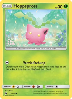 Karte Hoppspross aus Echo des Donners, Nummer 11/214