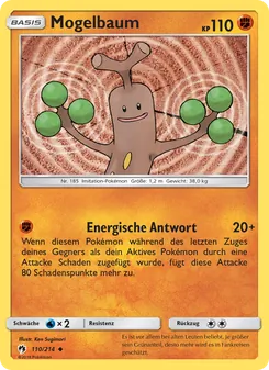 Karte Mogelbaum aus Echo des Donners, Nummer 110/214