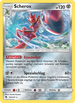 Karte Scherox aus Echo des Donners, Nummer 126/214