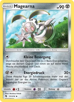 Karte Magearna aus Echo des Donners, Nummer 131/214