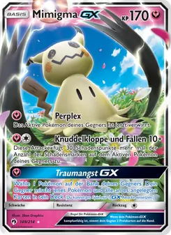 Karte Mimigma GX aus Echo des Donners, Nummer 149/214