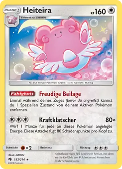 Karte Heiteira aus Echo des Donners, Nummer 153/214