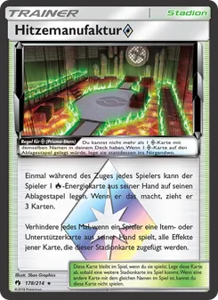 Karte Hitzemanufaktur ◇ aus Echo des Donners, Nummer 178/214