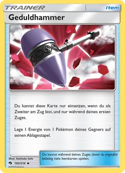 Karte Geduldhammer aus Echo des Donners, Nummer 192/214