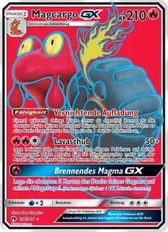 Karte Magcargo GX aus Echo des Donners, Nummer 198/214