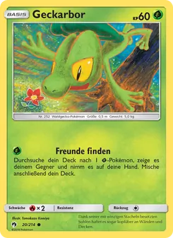 Karte Geckarbor aus Echo des Donners, Nummer 20/214