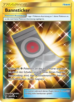 Karte Bannsticker aus Echo des Donners, Nummer 235/214