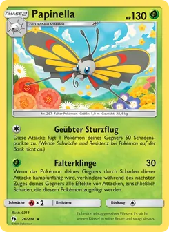 Karte Papinella aus Echo des Donners, Nummer 26/214