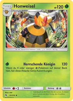 Karte Honweisel aus Echo des Donners, Nummer 32/214