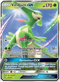 Karte Viridium GX aus Echo des Donners, Nummer 34/214