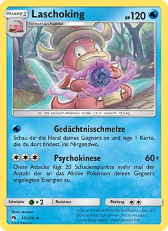 Karte Laschoking aus Echo des Donners, Nummer 55/214