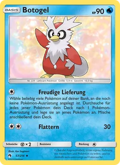 Karte Botogel aus Echo des Donners, Nummer 57/214