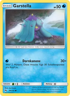 Karte Garstella aus Echo des Donners, Nummer 68/214