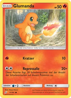 Karte Glumanda aus Teams Sind Trumpf, Nummer 11/181
