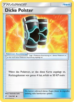 Karte Dicke Polster aus Teams Sind Trumpf, Nummer 136/181
