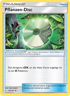 Karte Pflanzen-Disc aus Teams Sind Trumpf, Nummer 143/181