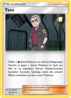 Karte Yasu aus Teams Sind Trumpf, Nummer 150/181