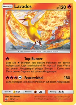 Karte Lavados aus Teams Sind Trumpf, Nummer 19/181