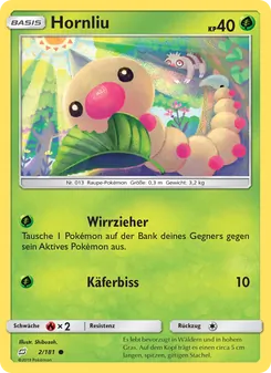 Karte Hornliu aus Teams Sind Trumpf, Nummer 2/181