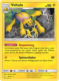 Karte Voltula aus Teams Sind Trumpf, Nummer 48/181