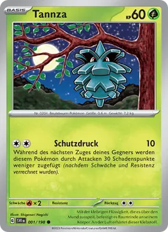 Karte Tannza aus Karmesin & Purpur, Nummer 001/198