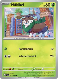 Karte Mähikel aus Karmesin & Purpur, Nummer 011/198