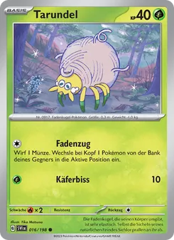 Karte Tarundel aus Karmesin & Purpur, Nummer 016/198